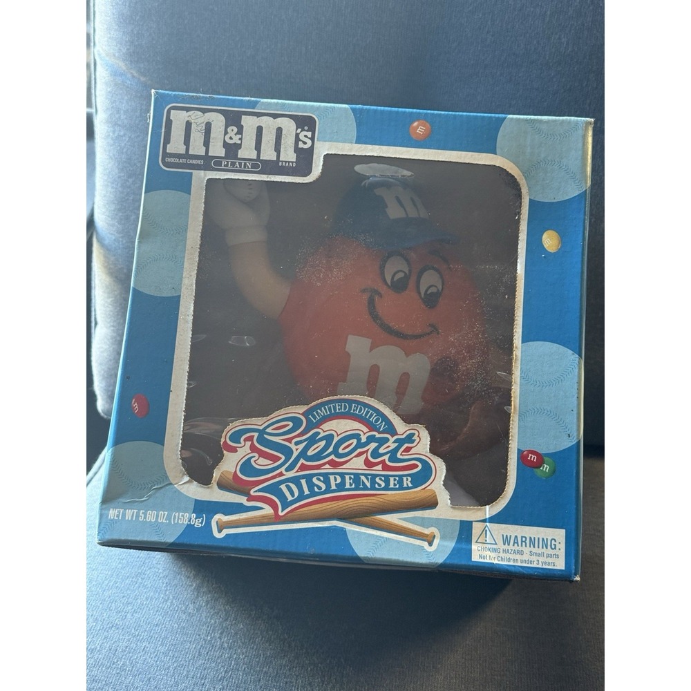 M&M's Sport Dispenser Limited Edition Baseball, Open Box